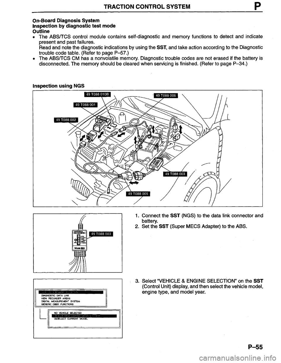 MAZDA MILLENIA 1996  Workshop Manual 