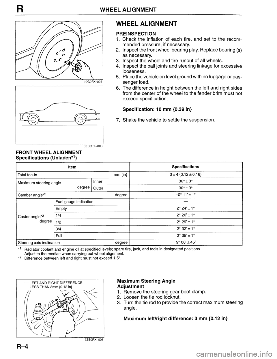 MAZDA MILLENIA 1996  Workshop Manual 