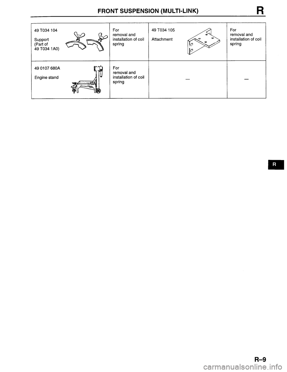 MAZDA MILLENIA 1996  Workshop Manual 