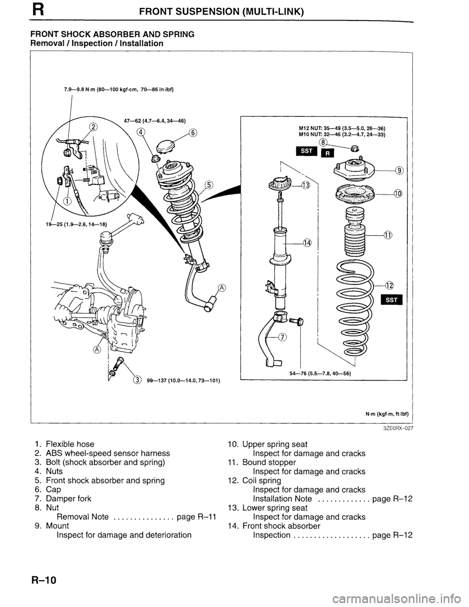 MAZDA MILLENIA 1996  Workshop Manual 