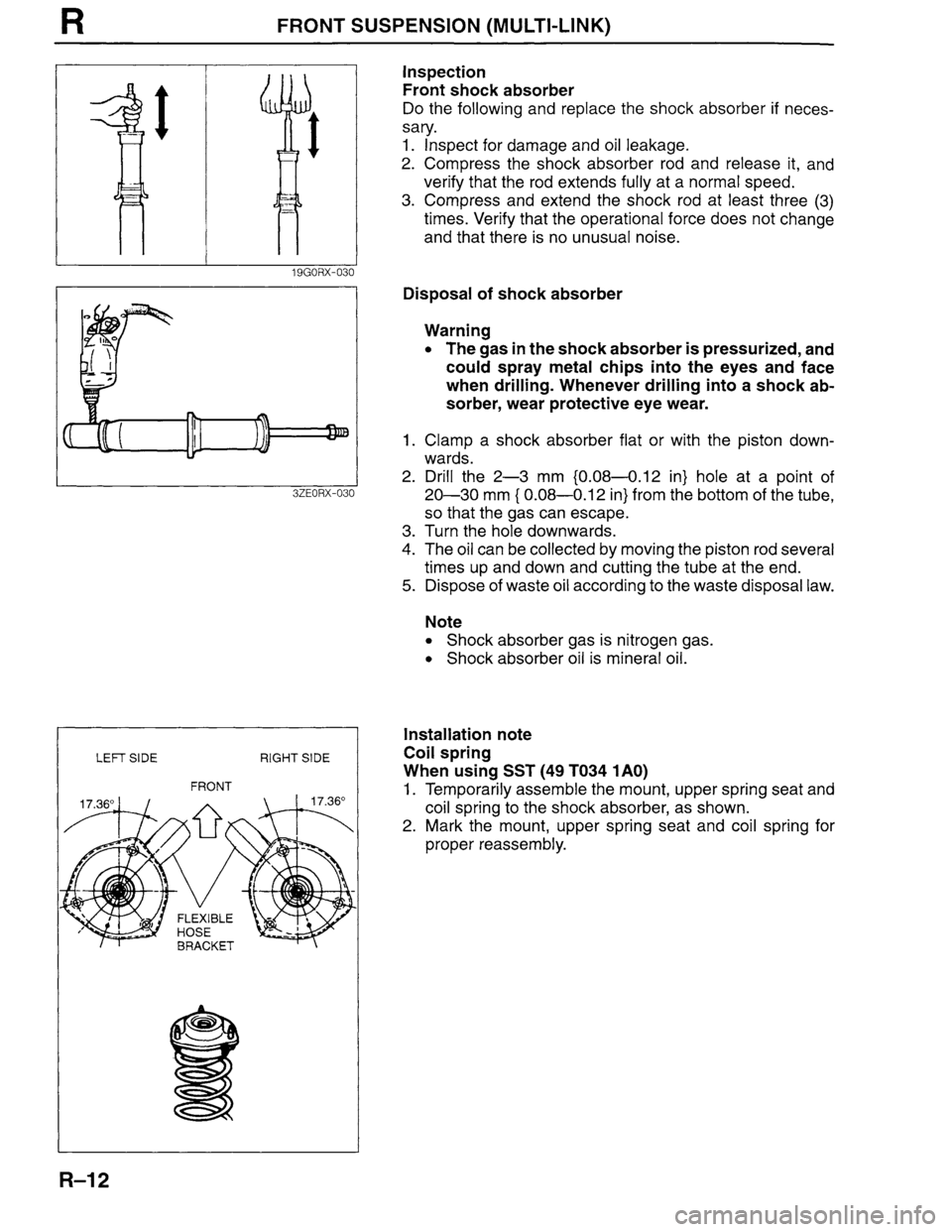 MAZDA MILLENIA 1996  Workshop Manual 