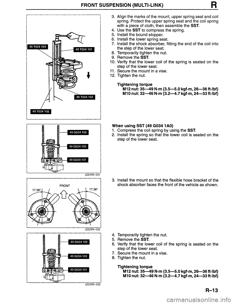 MAZDA MILLENIA 1996  Workshop Manual 