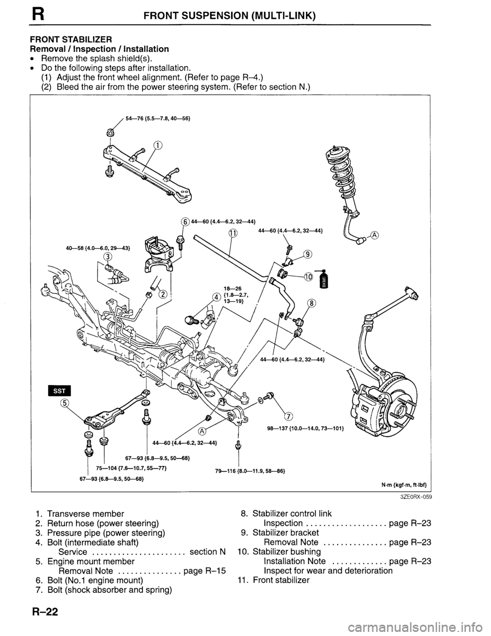 MAZDA MILLENIA 1996  Workshop Manual 