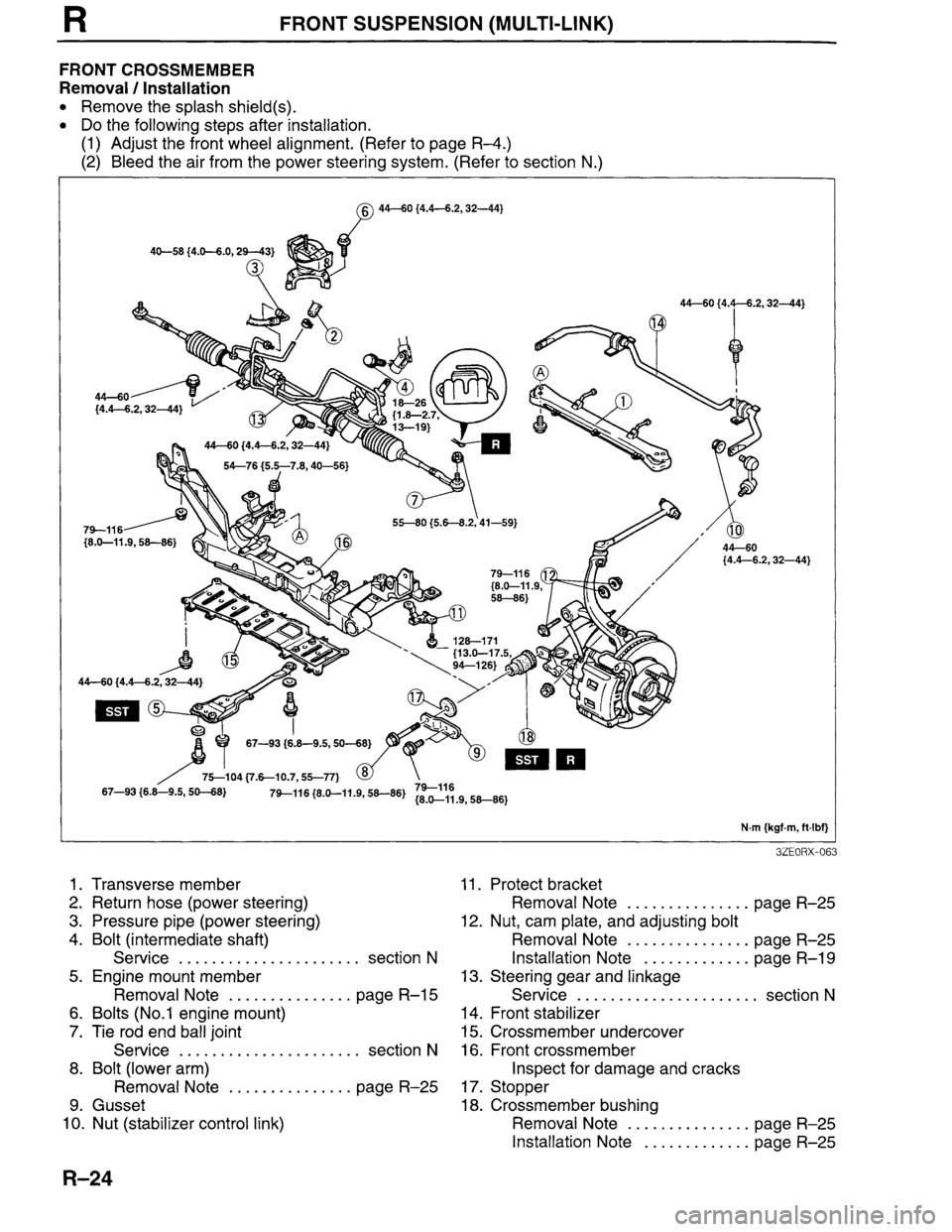 MAZDA MILLENIA 1996  Workshop Manual 