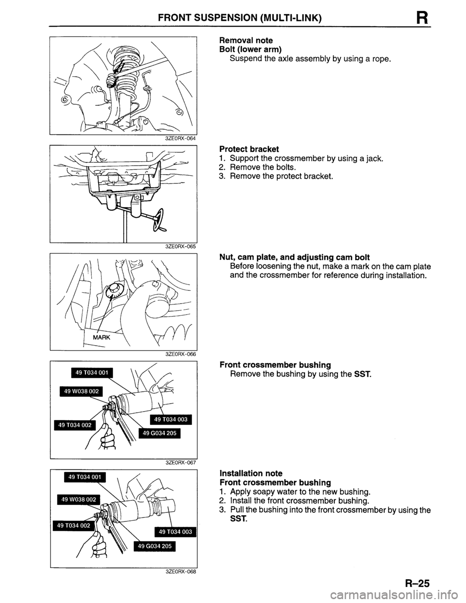 MAZDA MILLENIA 1996  Workshop Manual 