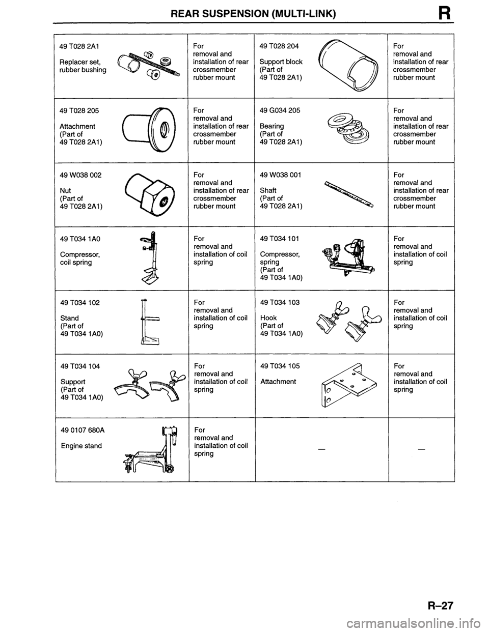 MAZDA MILLENIA 1996  Workshop Manual 