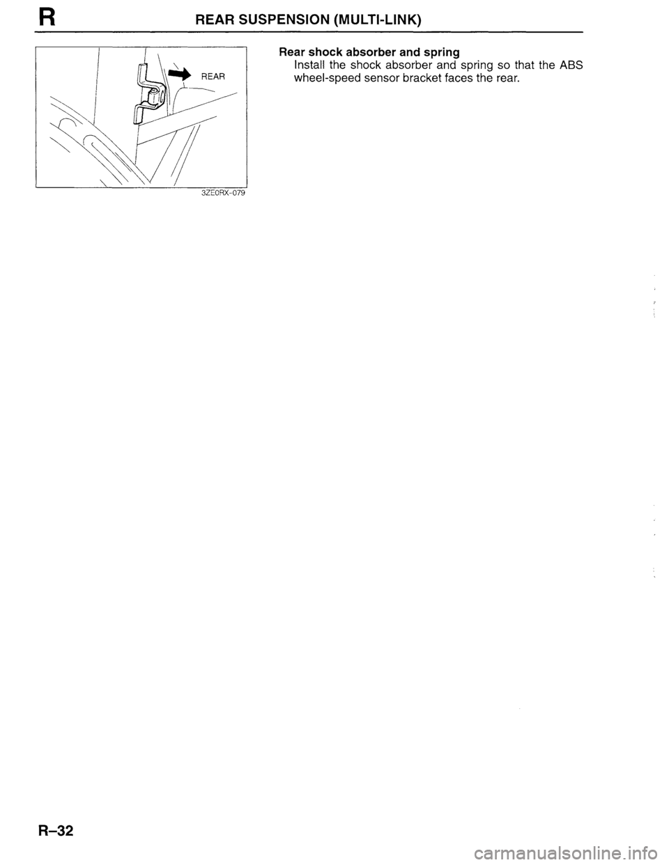 MAZDA MILLENIA 1996  Workshop Manual 