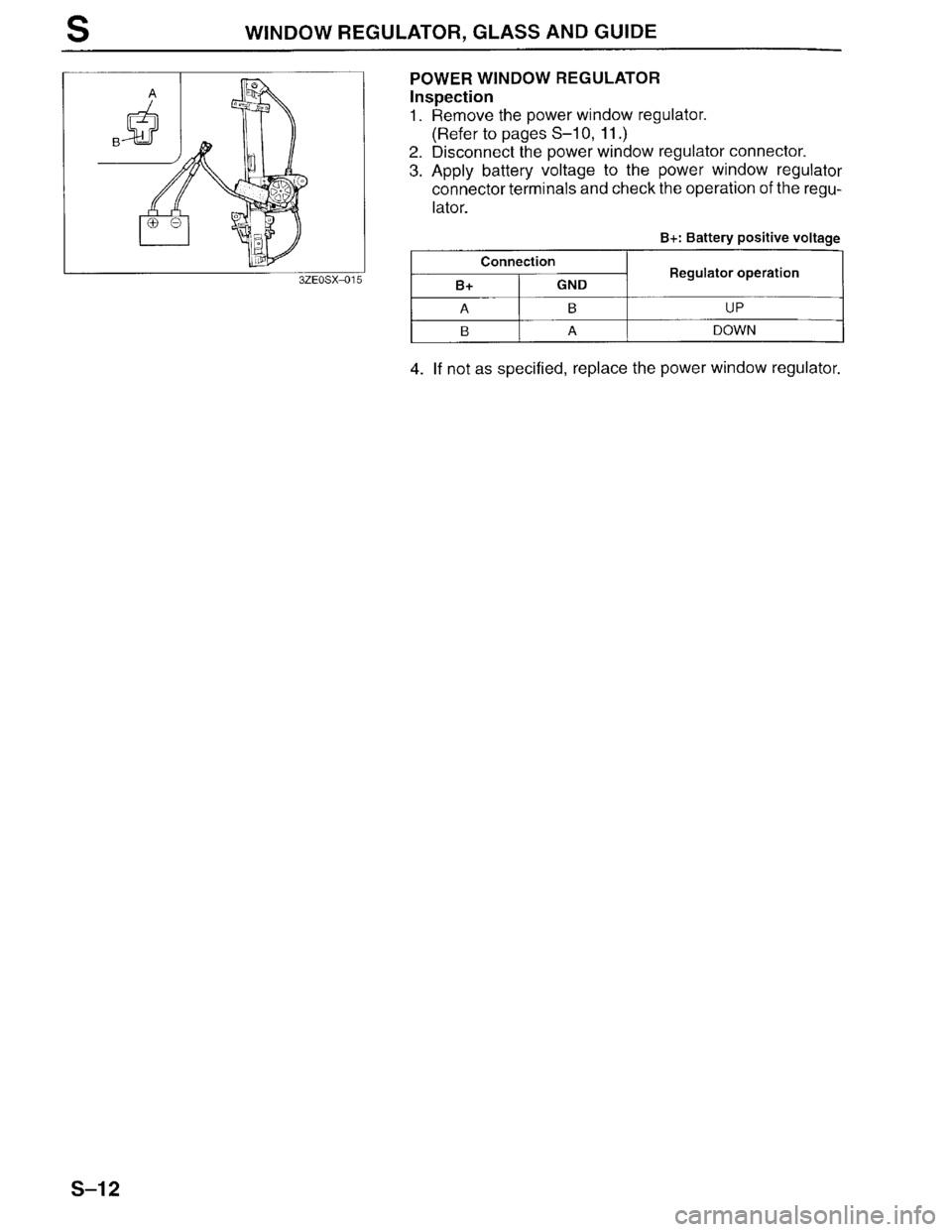 MAZDA MILLENIA 1996  Workshop Manual 