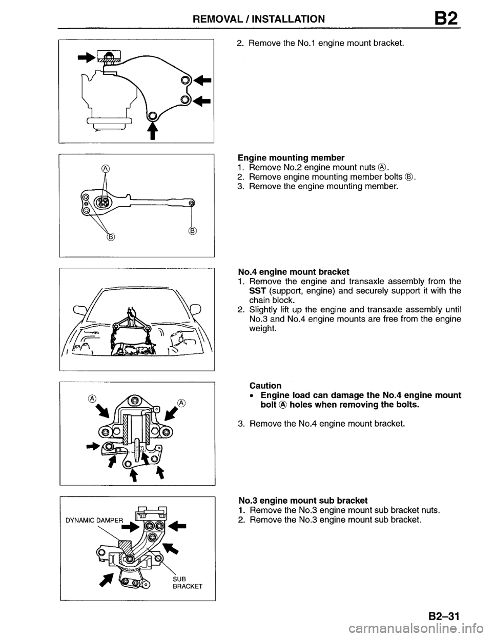 MAZDA MILLENIA 1996  Workshop Manual 