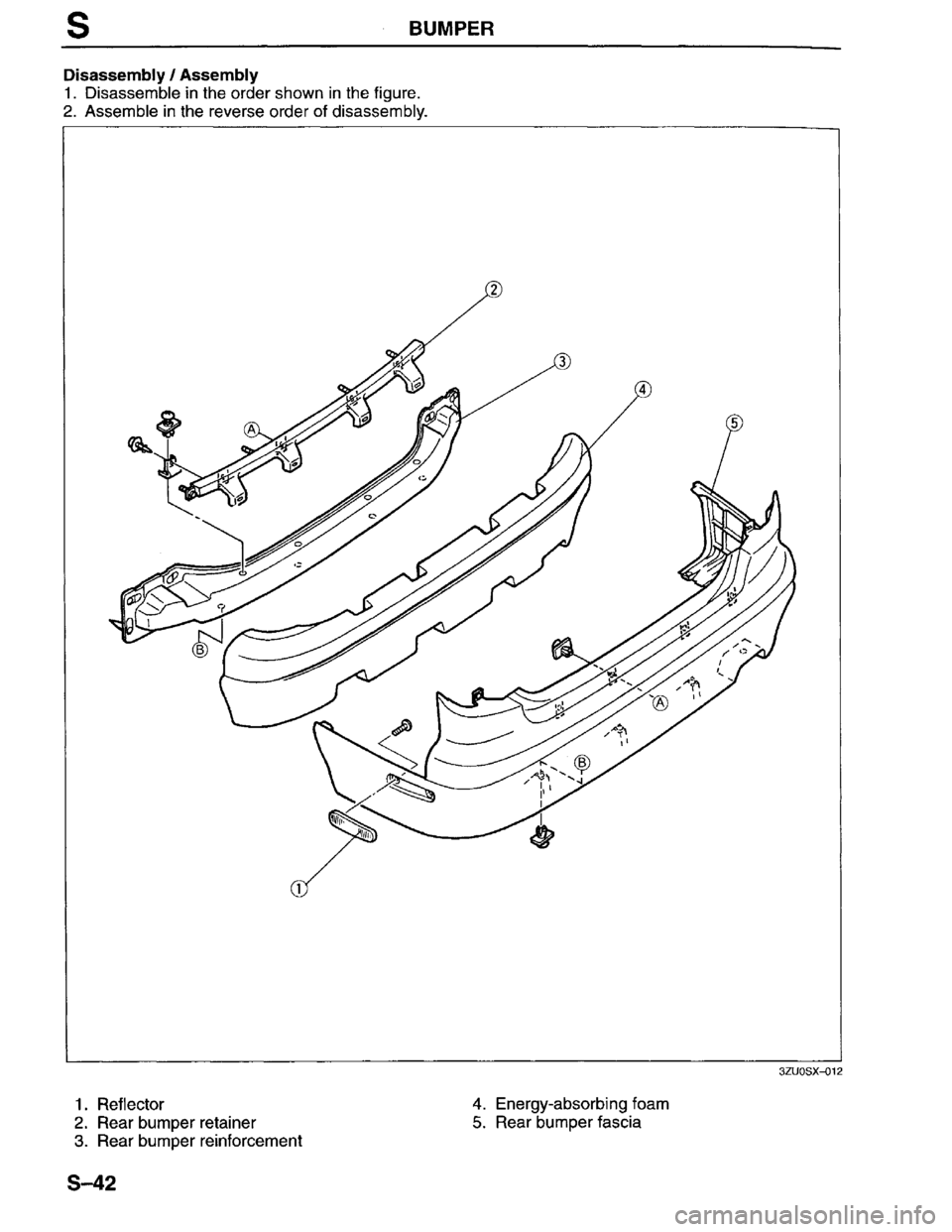 MAZDA MILLENIA 1996  Workshop Manual 