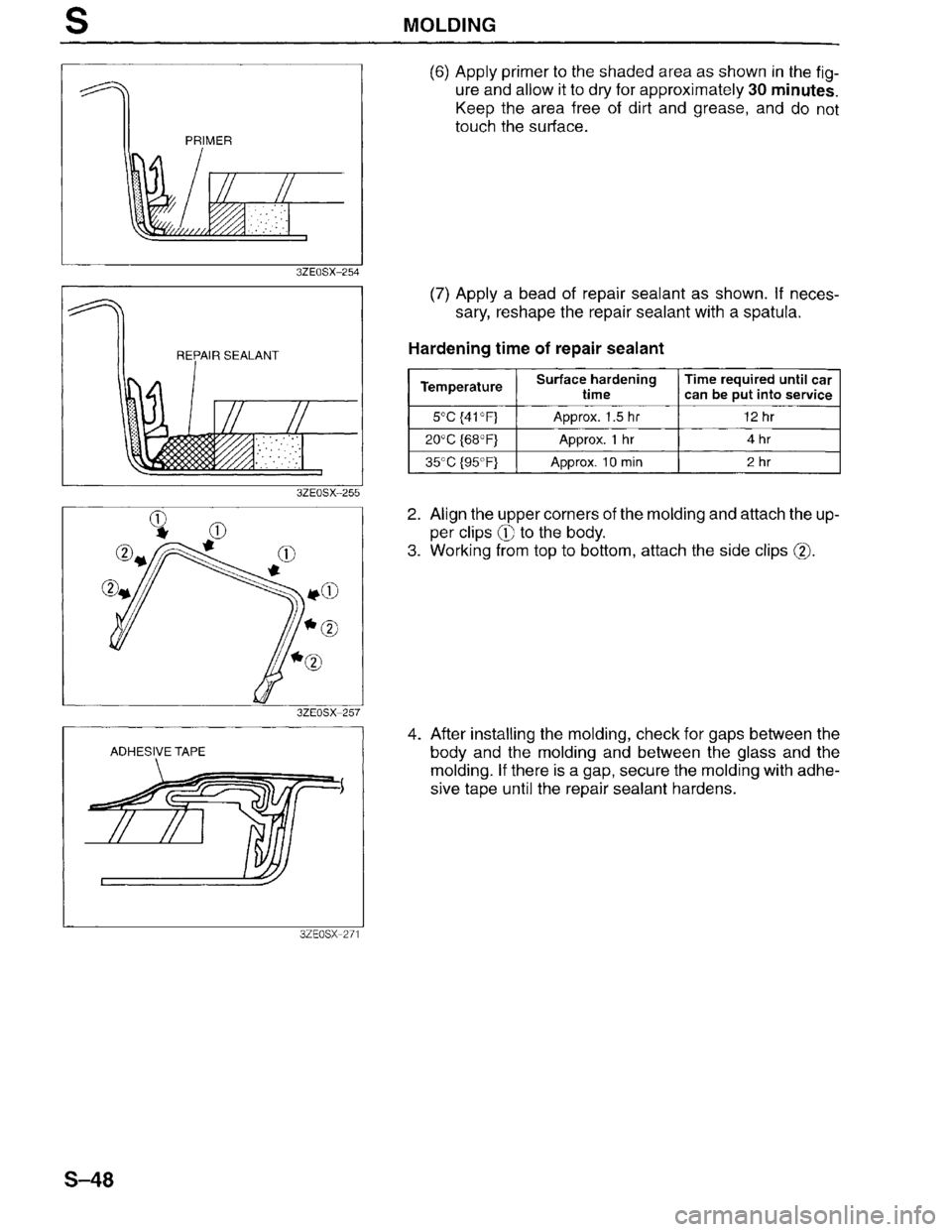 MAZDA MILLENIA 1996  Workshop Manual 