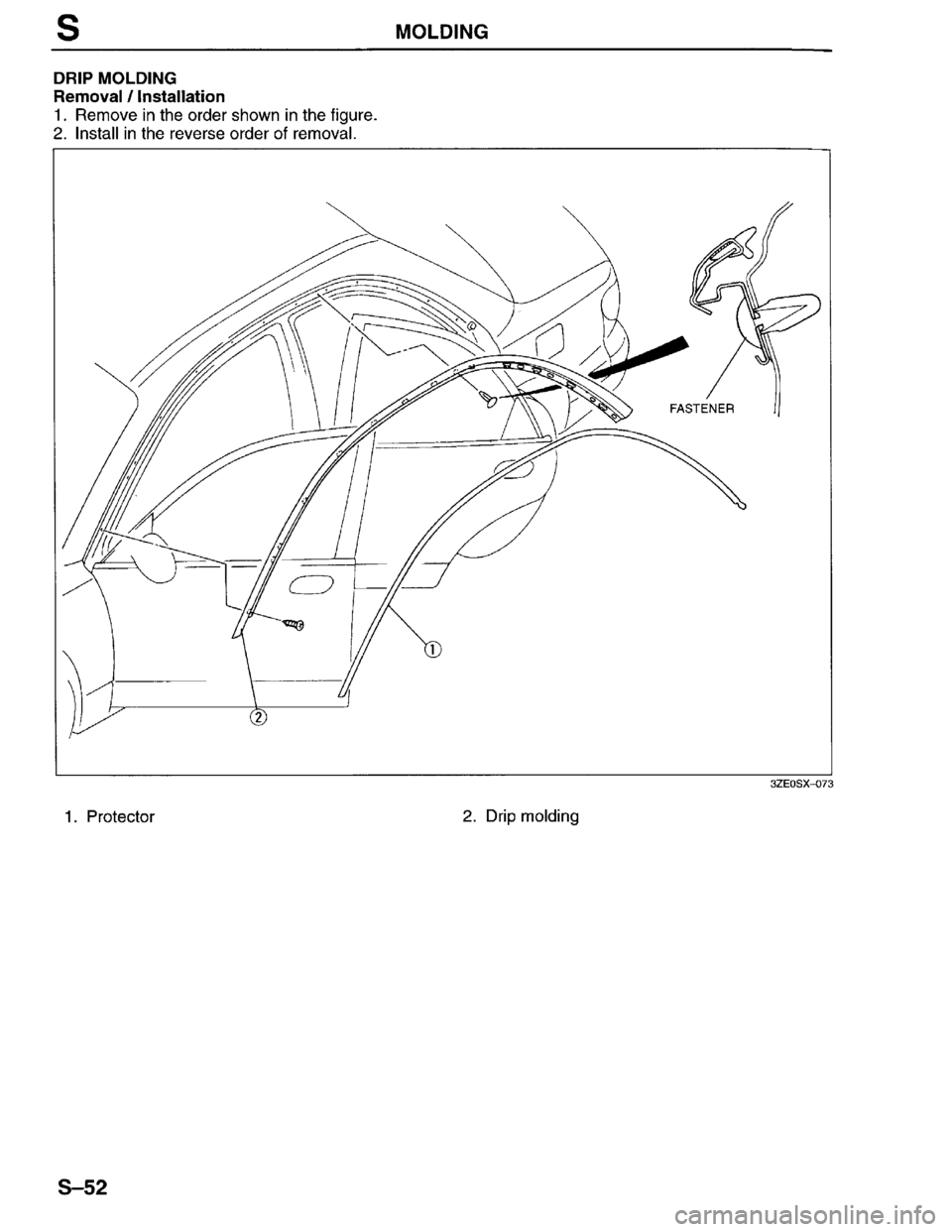 MAZDA MILLENIA 1996  Workshop Manual 