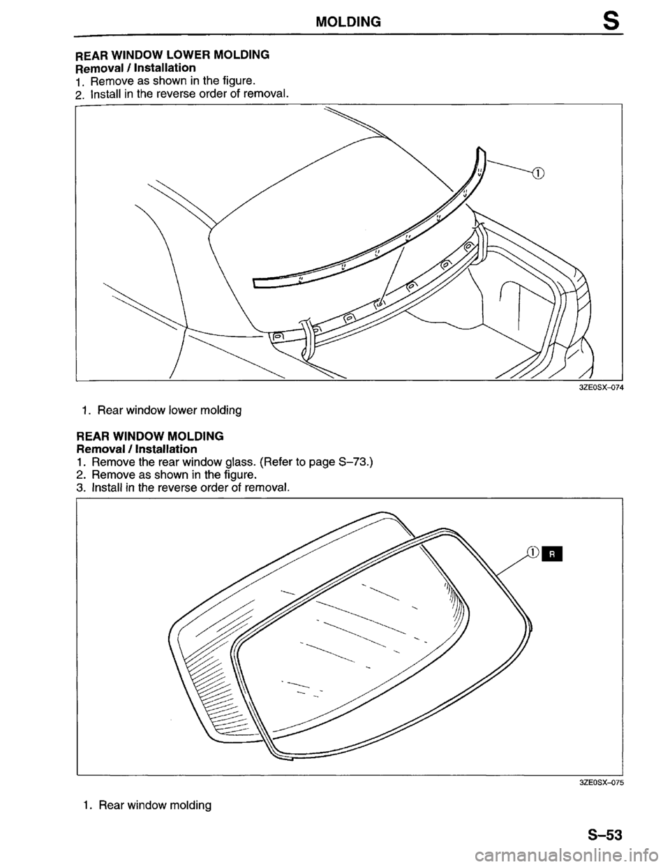 MAZDA MILLENIA 1996  Workshop Manual 