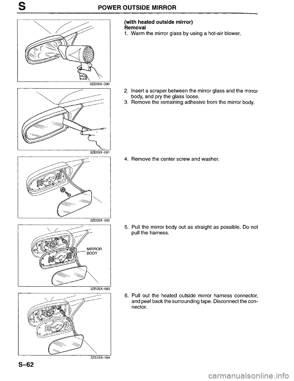 MAZDA MILLENIA 1996  Workshop Manual 