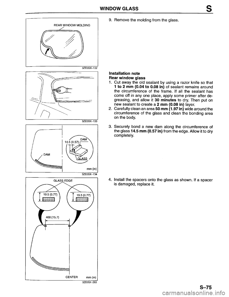 MAZDA MILLENIA 1996  Workshop Manual 