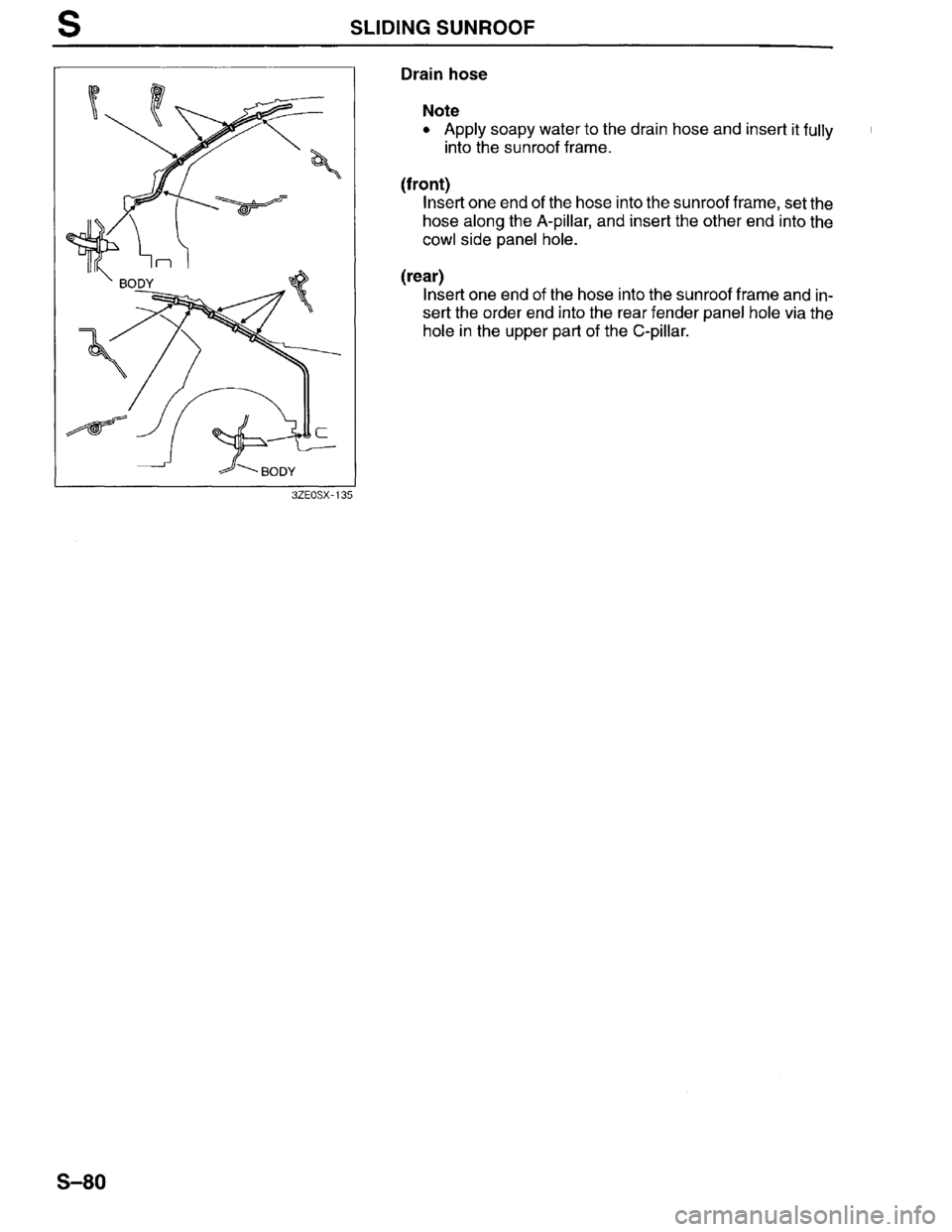 MAZDA MILLENIA 1996  Workshop Manual 