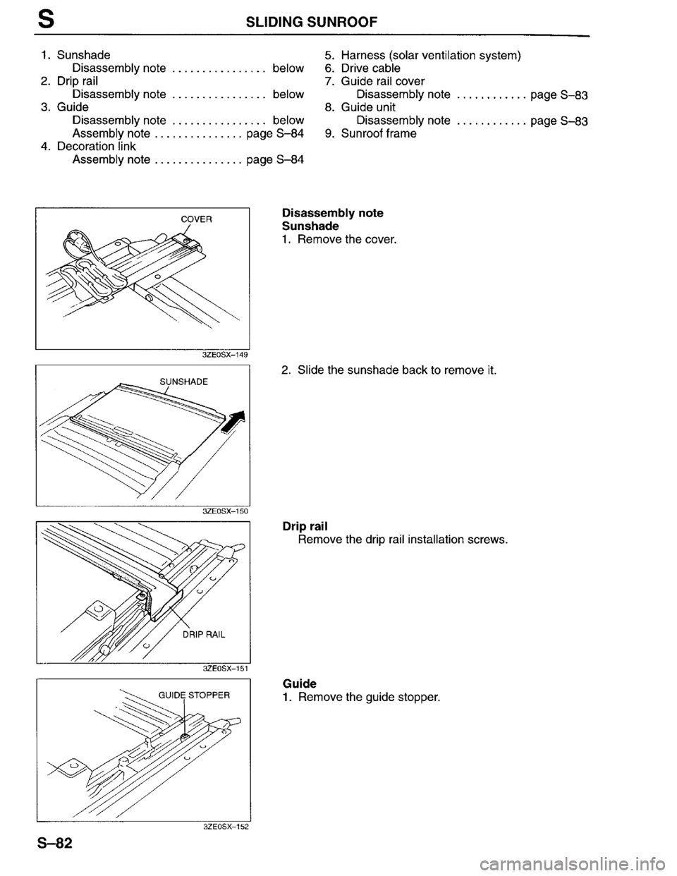 MAZDA MILLENIA 1996  Workshop Manual 
