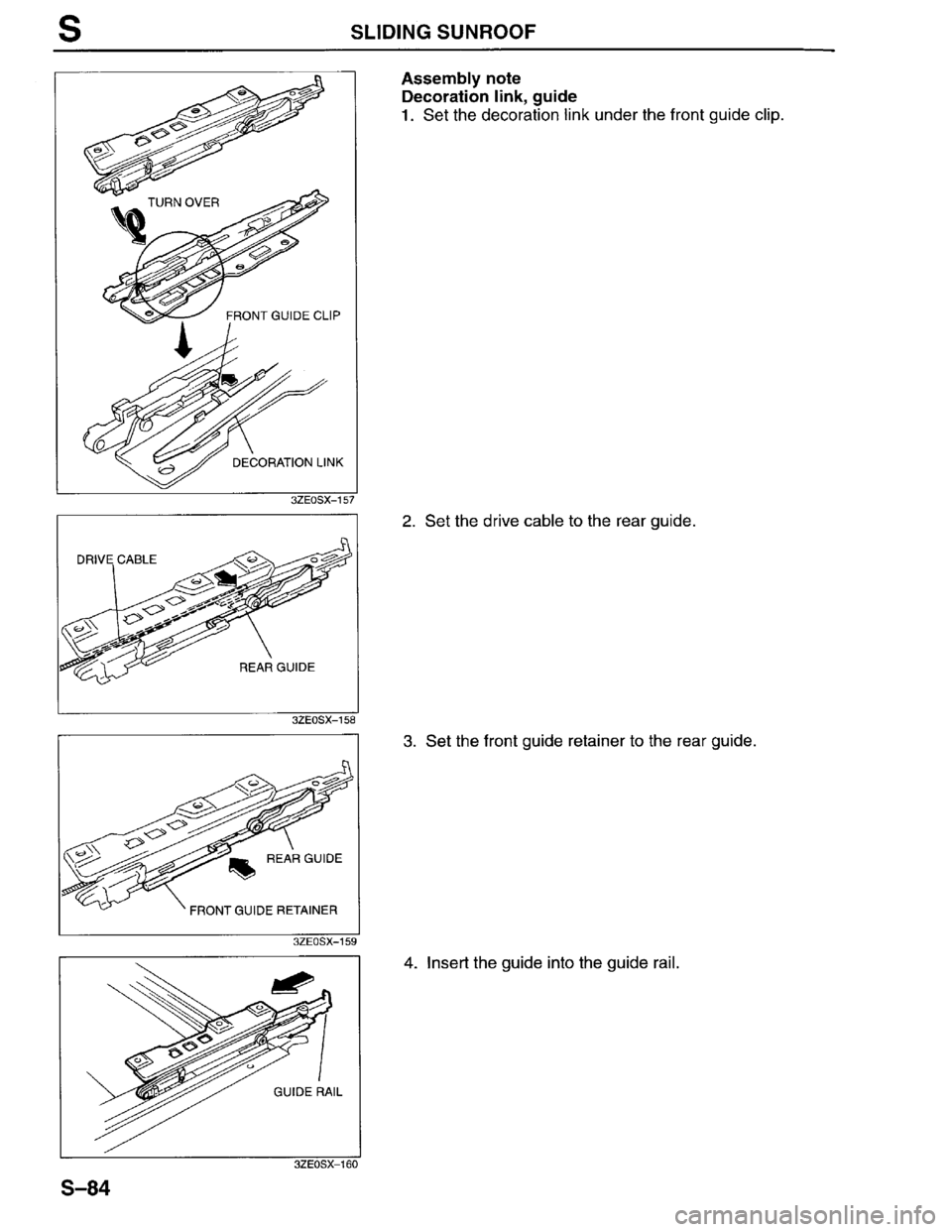 MAZDA MILLENIA 1996  Workshop Manual 