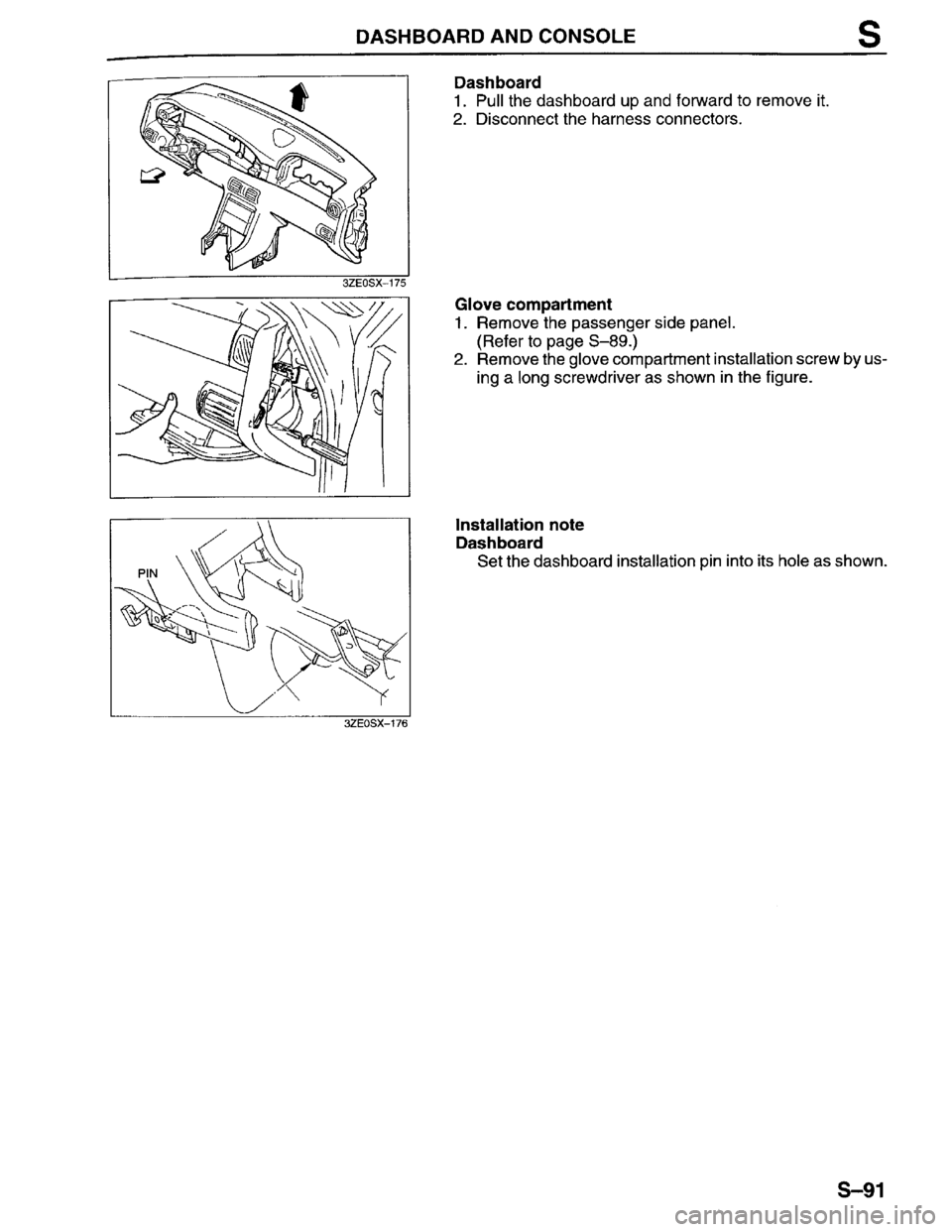 MAZDA MILLENIA 1996  Workshop Manual 