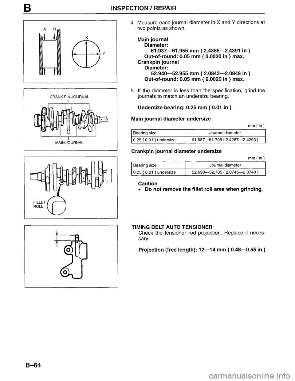 MAZDA MPV 1996  Workshop Manual 