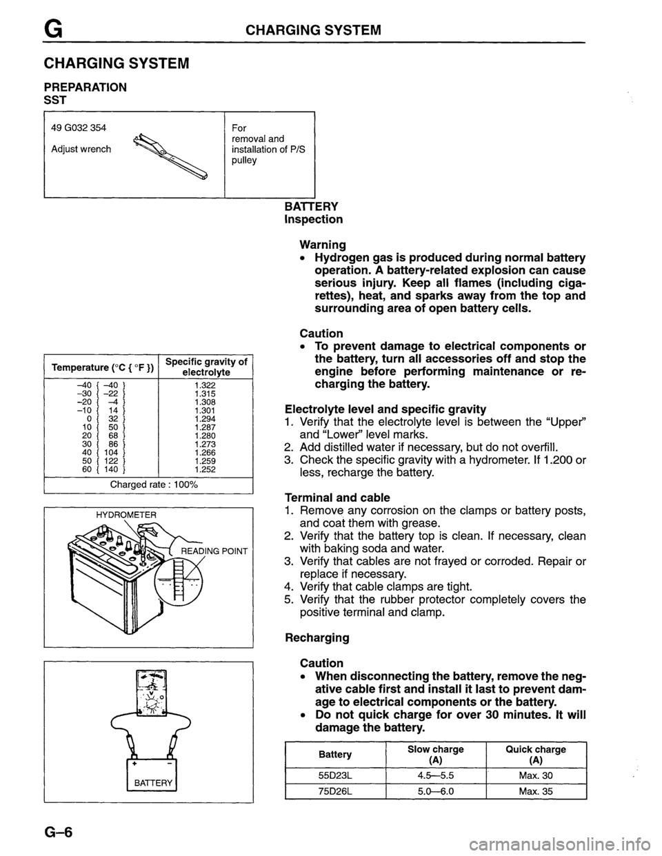 MAZDA MPV 1996  Workshop Manual 