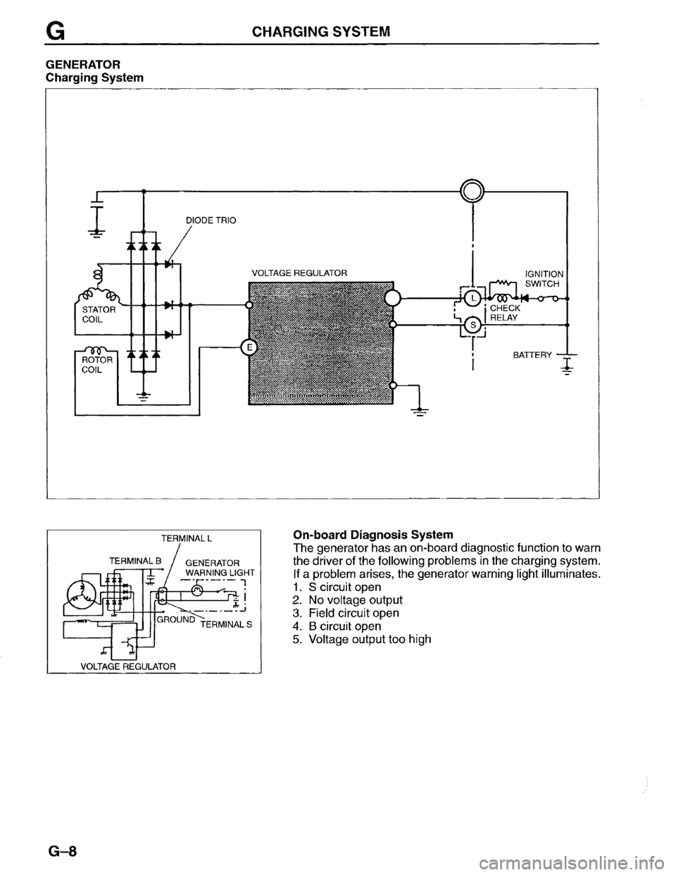 MAZDA MPV 1996  Workshop Manual 