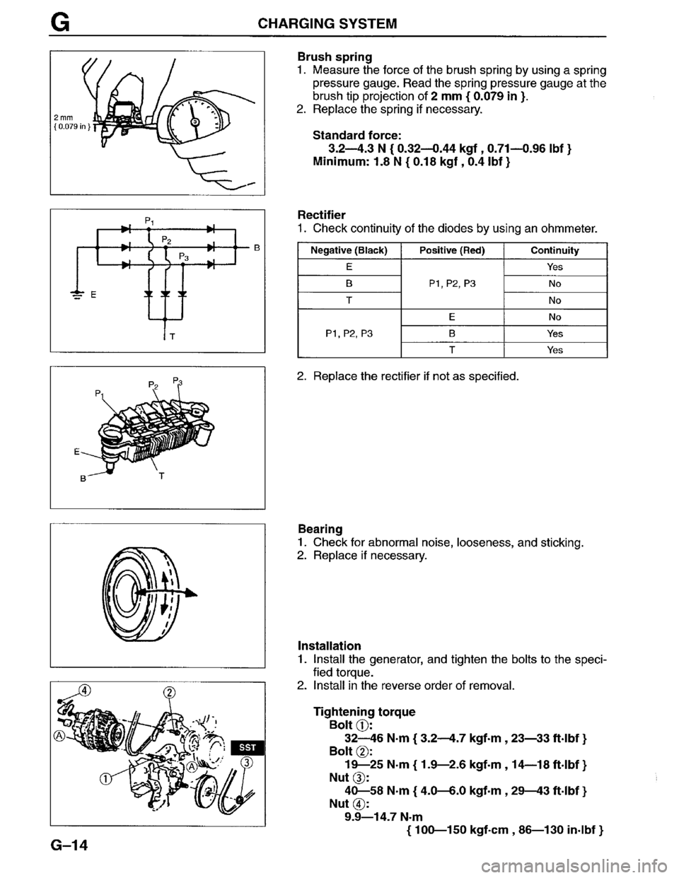 MAZDA MPV 1996  Workshop Manual 