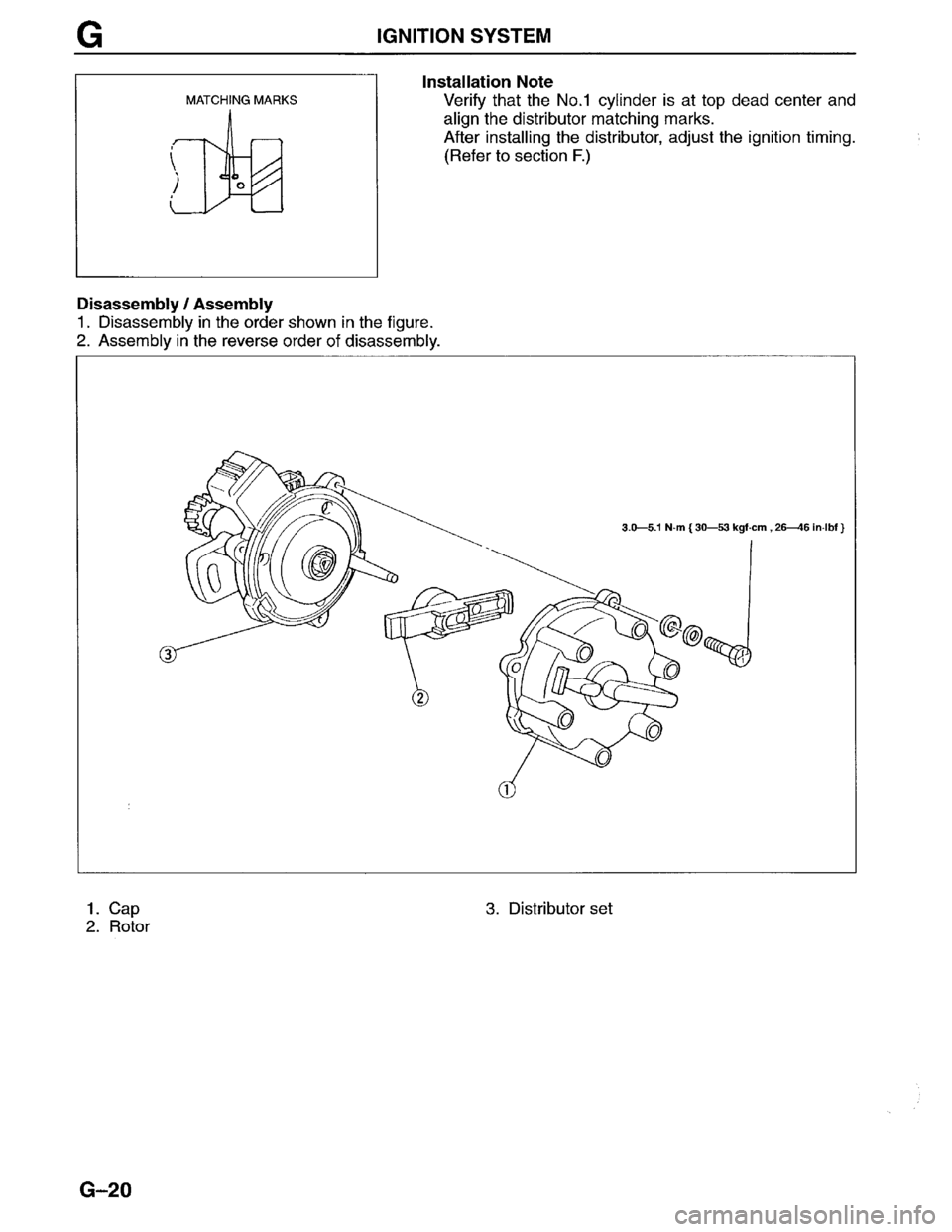 MAZDA MPV 1996  Workshop Manual 