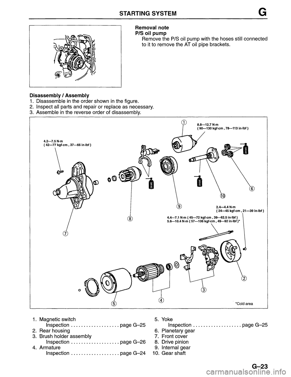 MAZDA MPV 1996  Workshop Manual 
