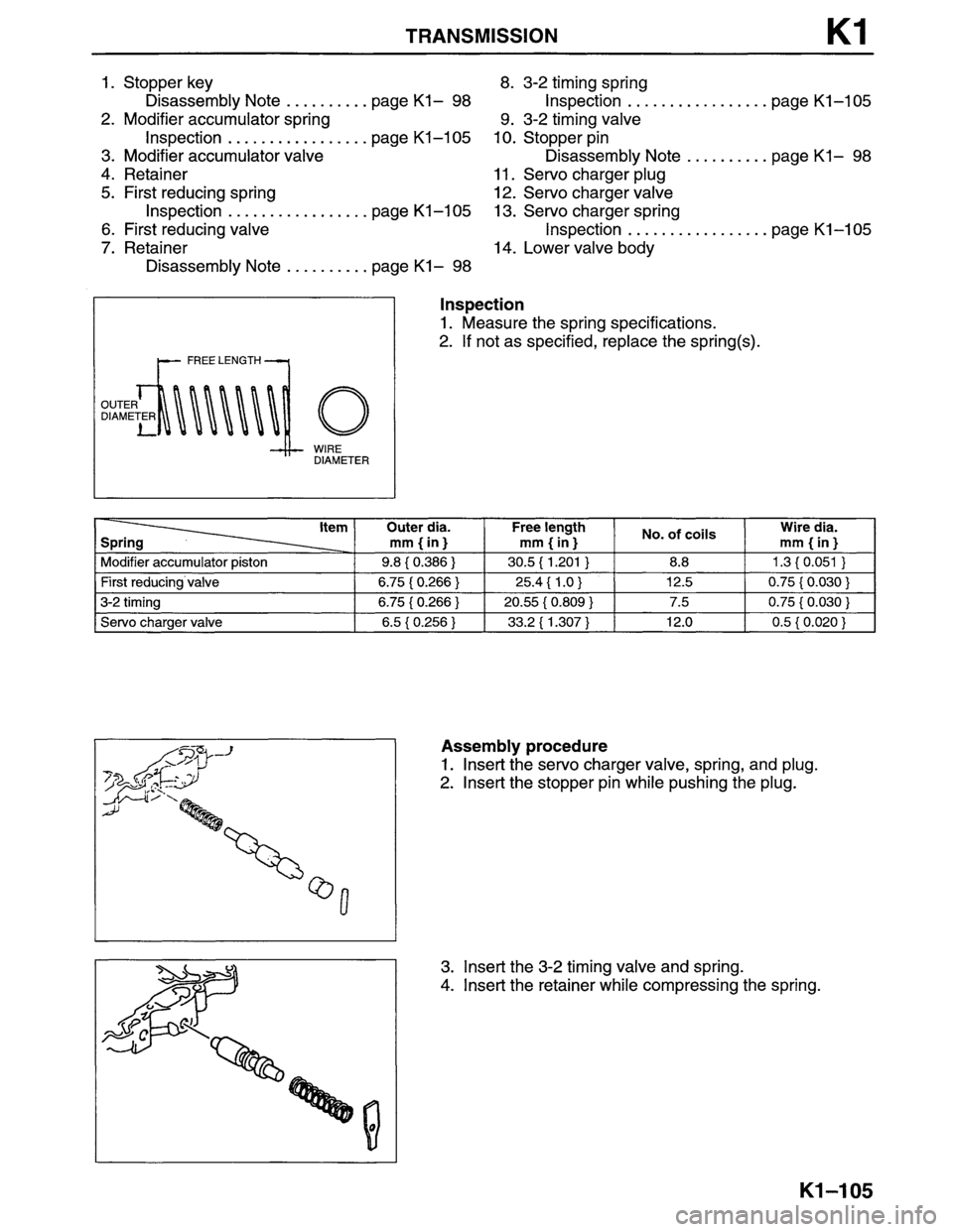 MAZDA MPV 1996  Workshop Manual 