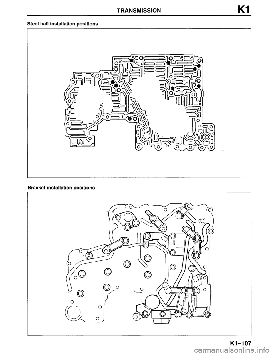 MAZDA MPV 1996  Workshop Manual 