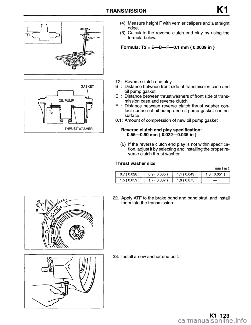 MAZDA MPV 1996  Workshop Manual 