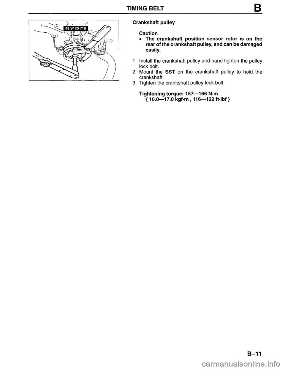 MAZDA MPV 1996  Workshop Manual 