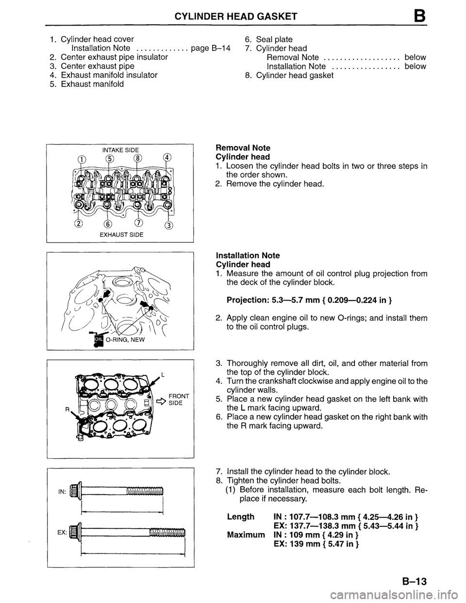 MAZDA MPV 1996  Workshop Manual 