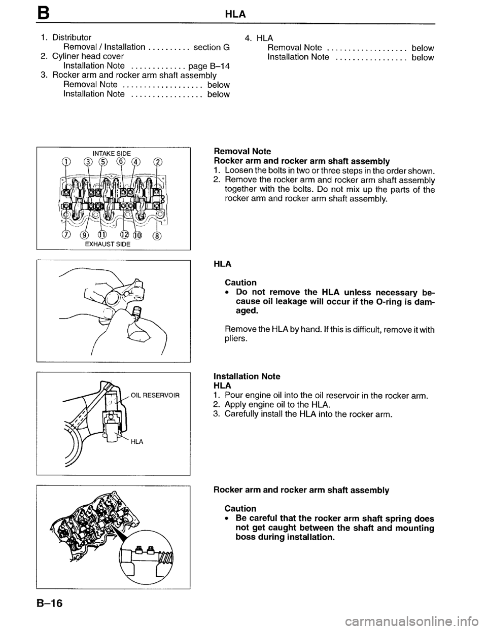 MAZDA MPV 1996  Workshop Manual 
