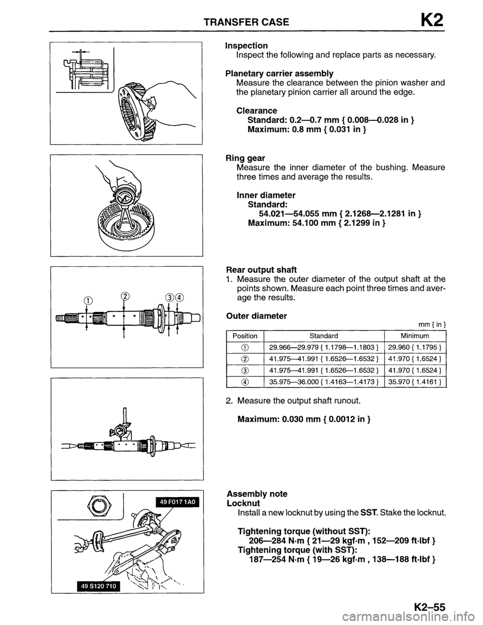 MAZDA MPV 1996  Workshop Manual 