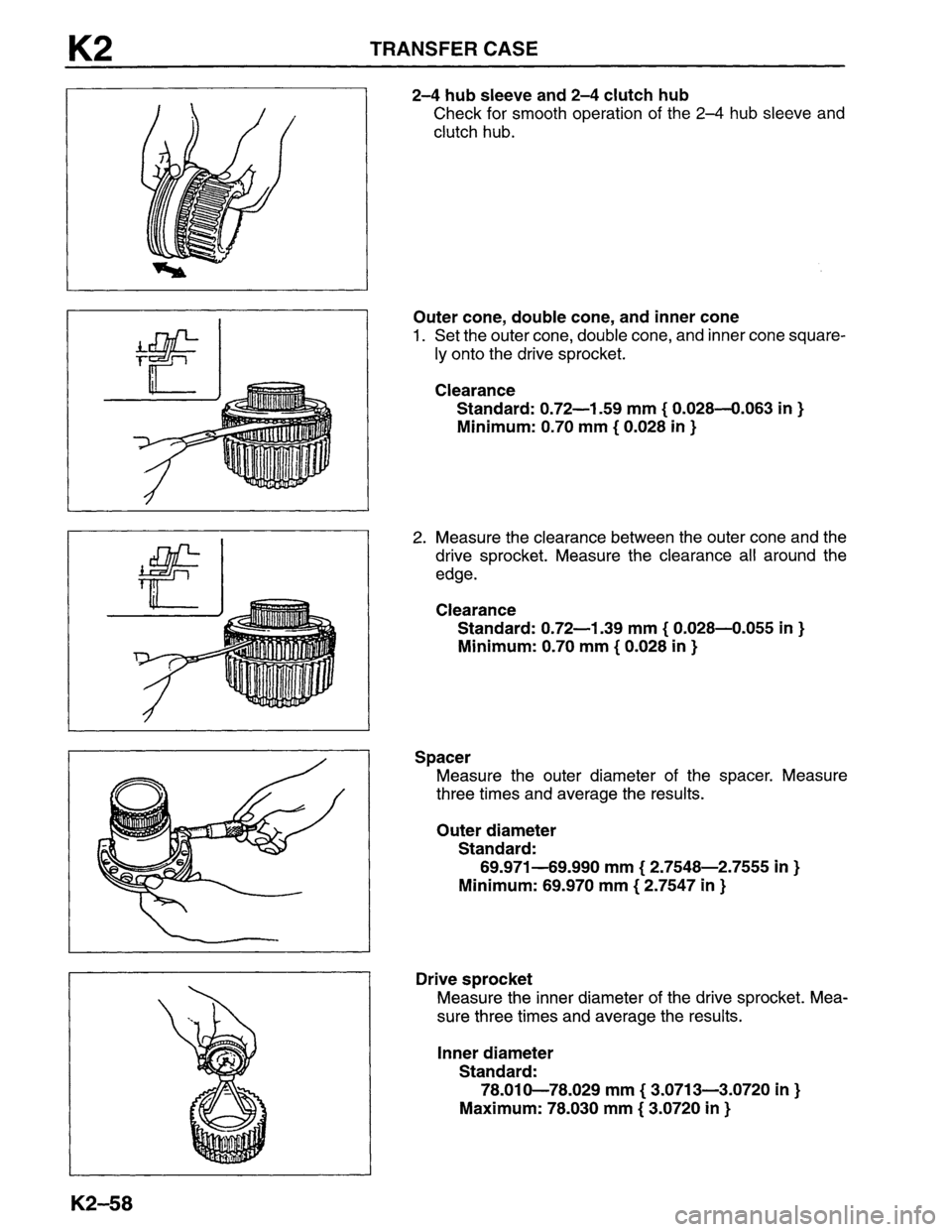 MAZDA MPV 1996  Workshop Manual 