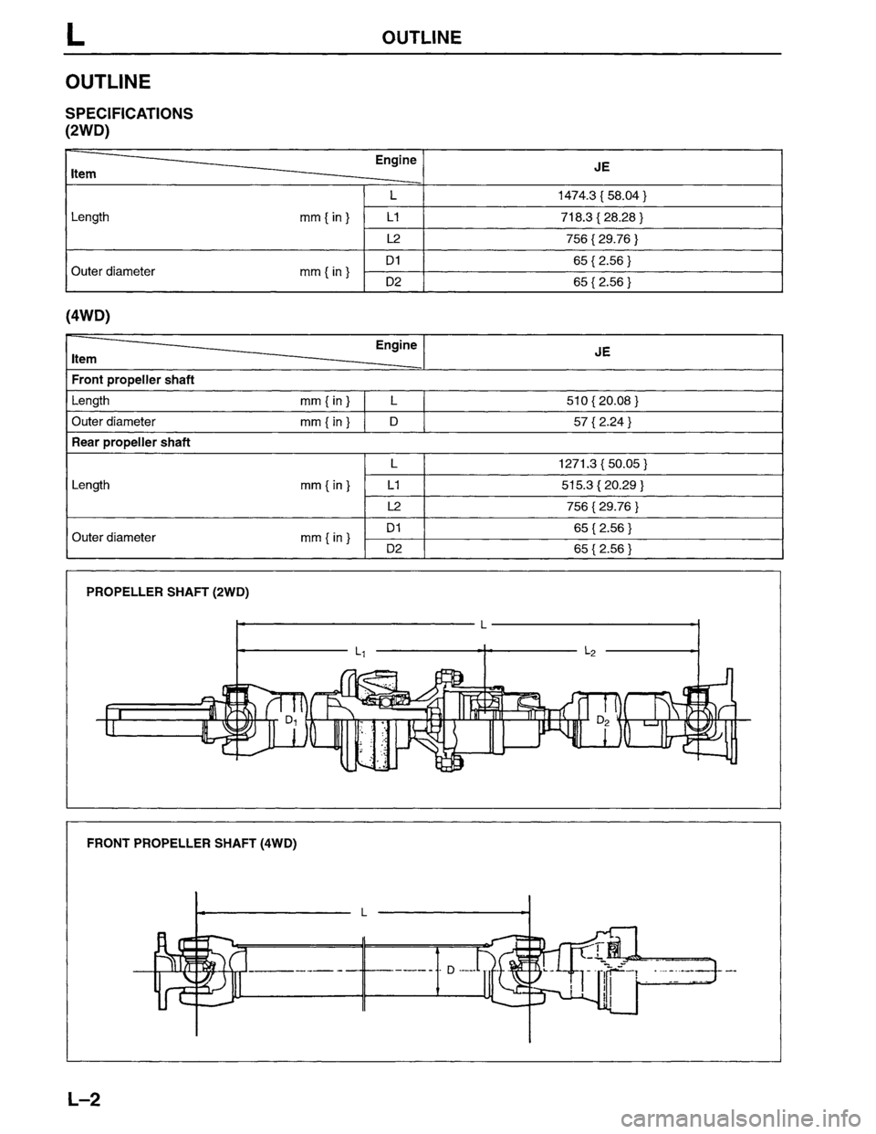 MAZDA MPV 1996  Workshop Manual 