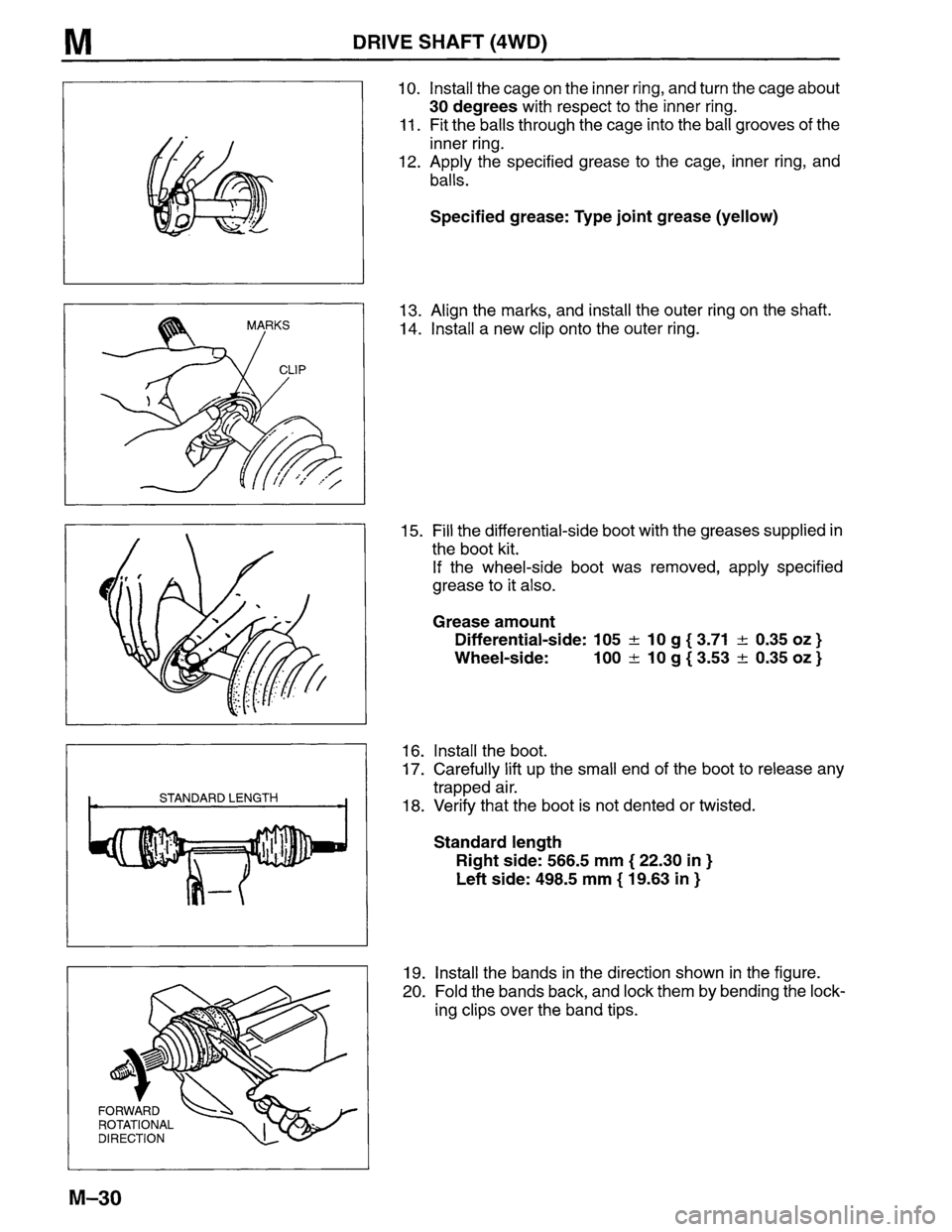 MAZDA MPV 1996  Workshop Manual 