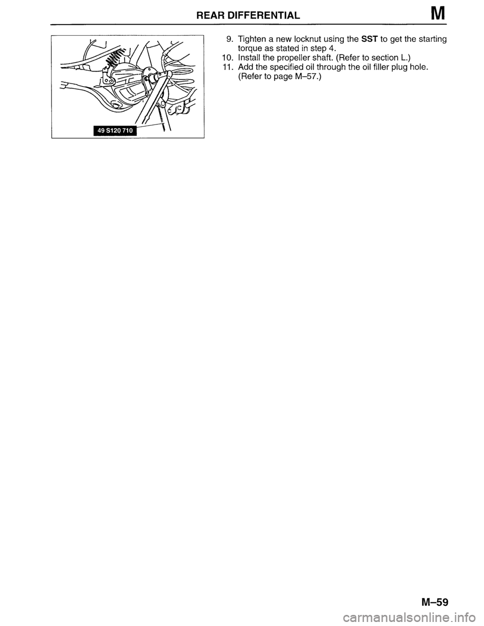 MAZDA MPV 1996  Workshop Manual 