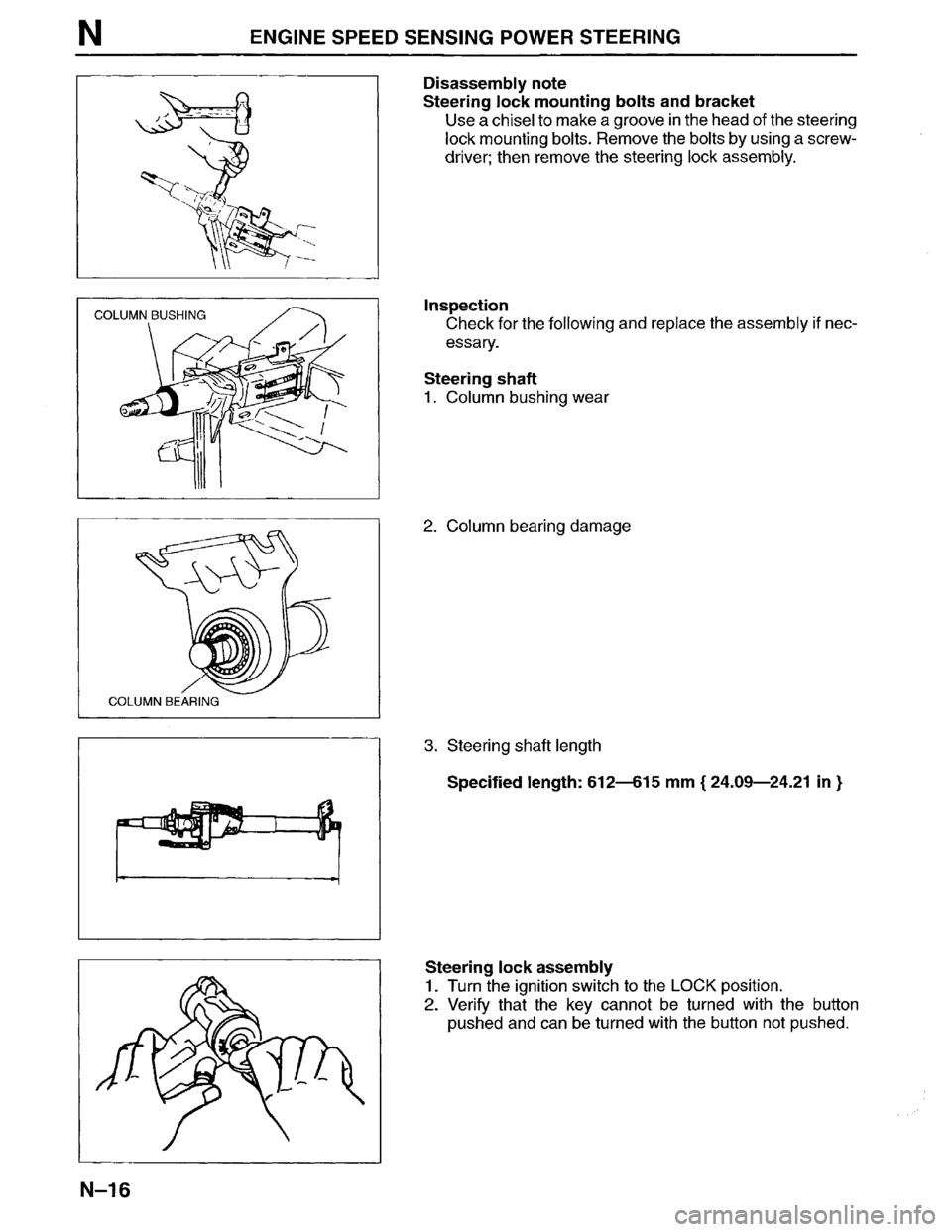 MAZDA MPV 1996  Workshop Manual 