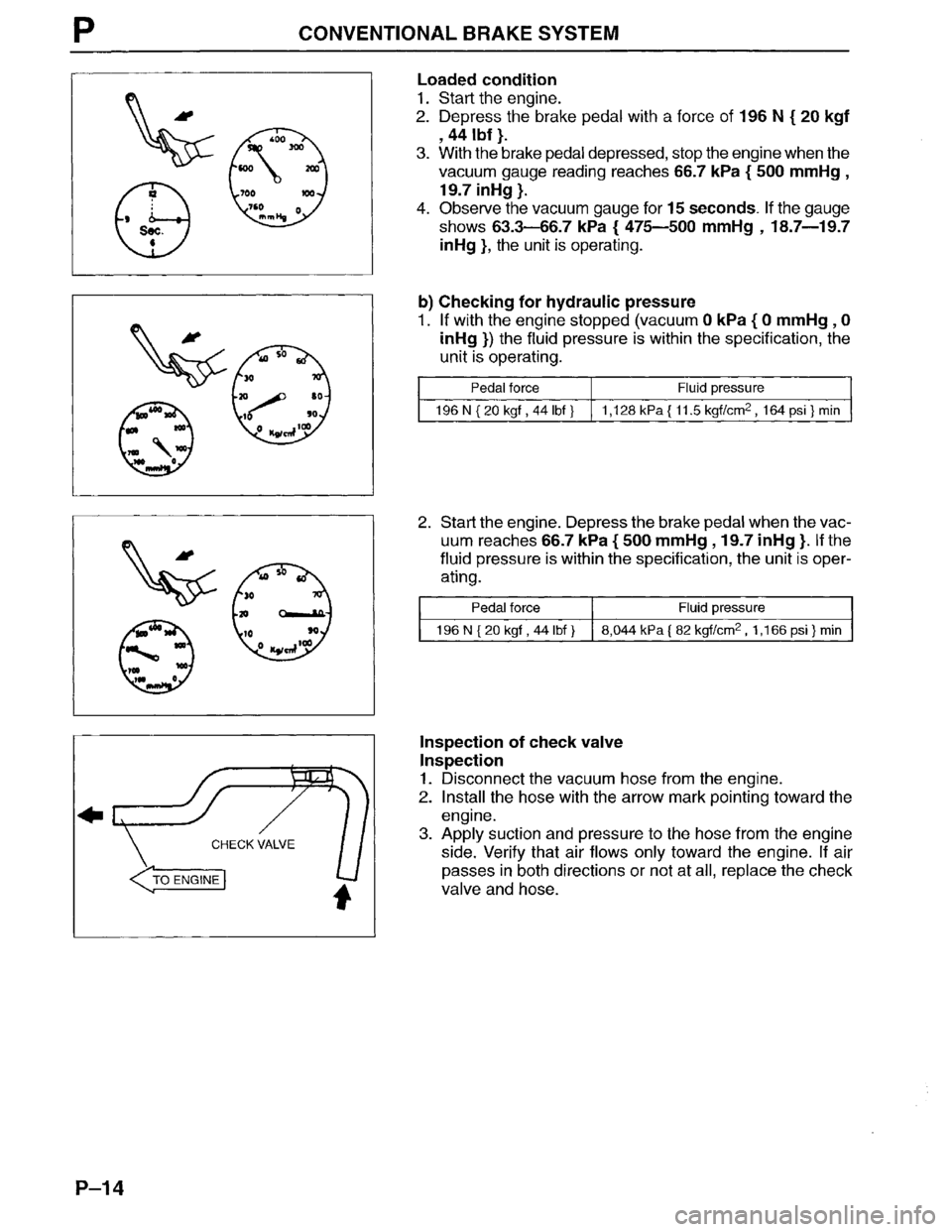 MAZDA MPV 1996  Workshop Manual 
