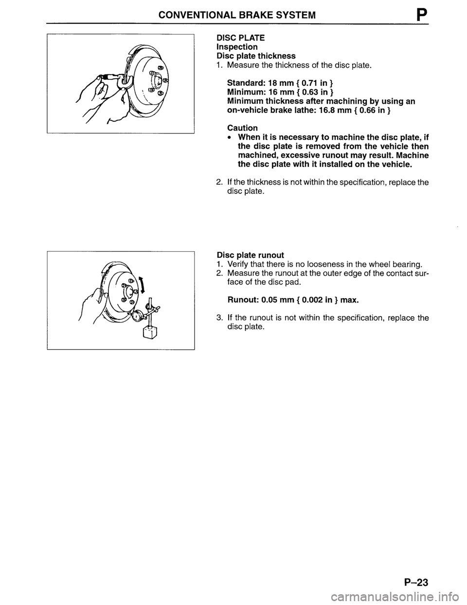 MAZDA MPV 1996  Workshop Manual 