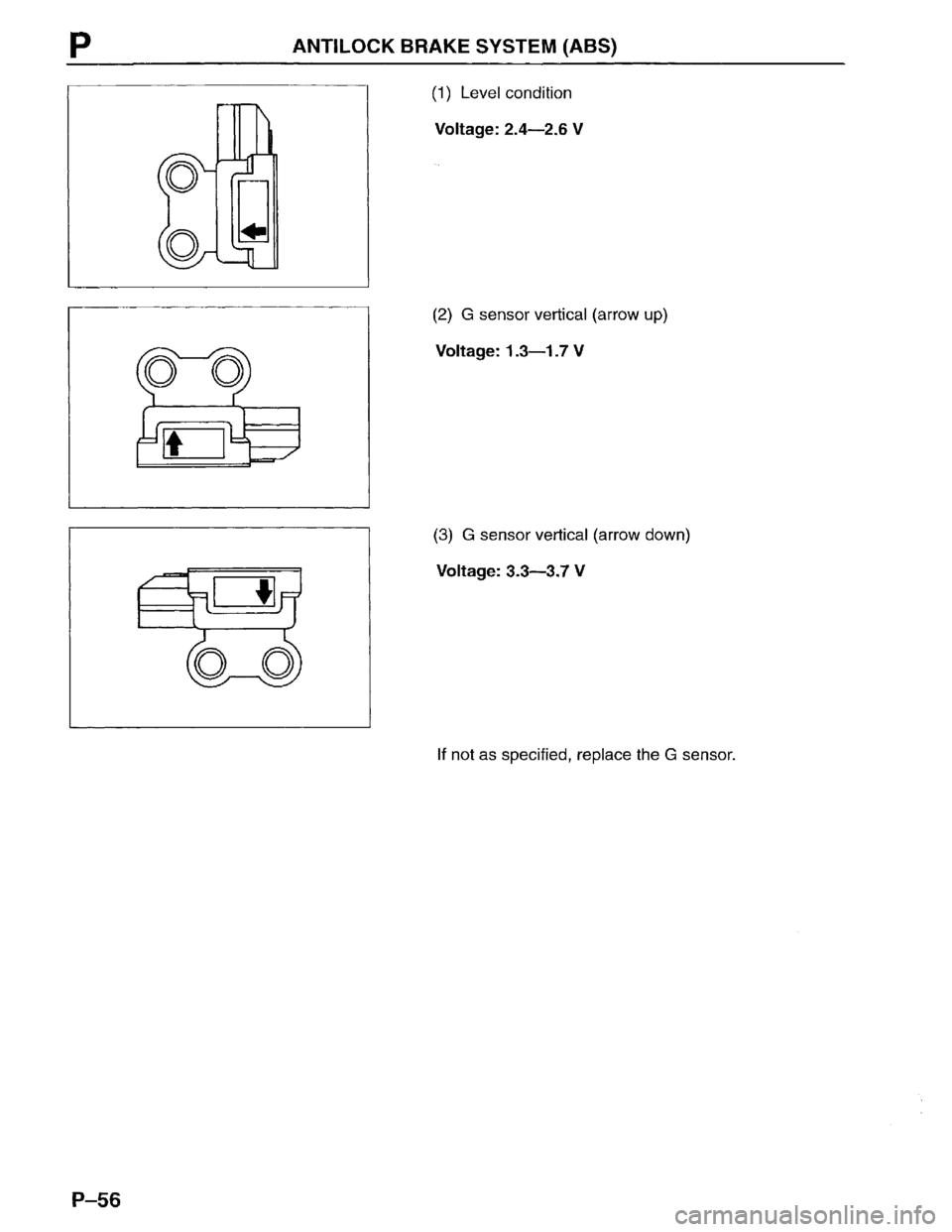 MAZDA MPV 1996  Workshop Manual 