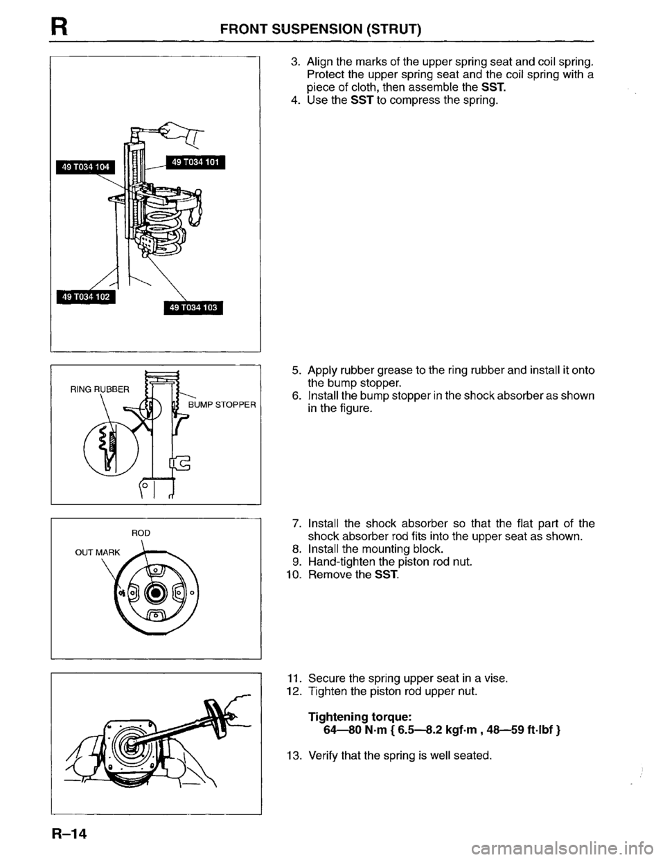 MAZDA MPV 1996  Workshop Manual 