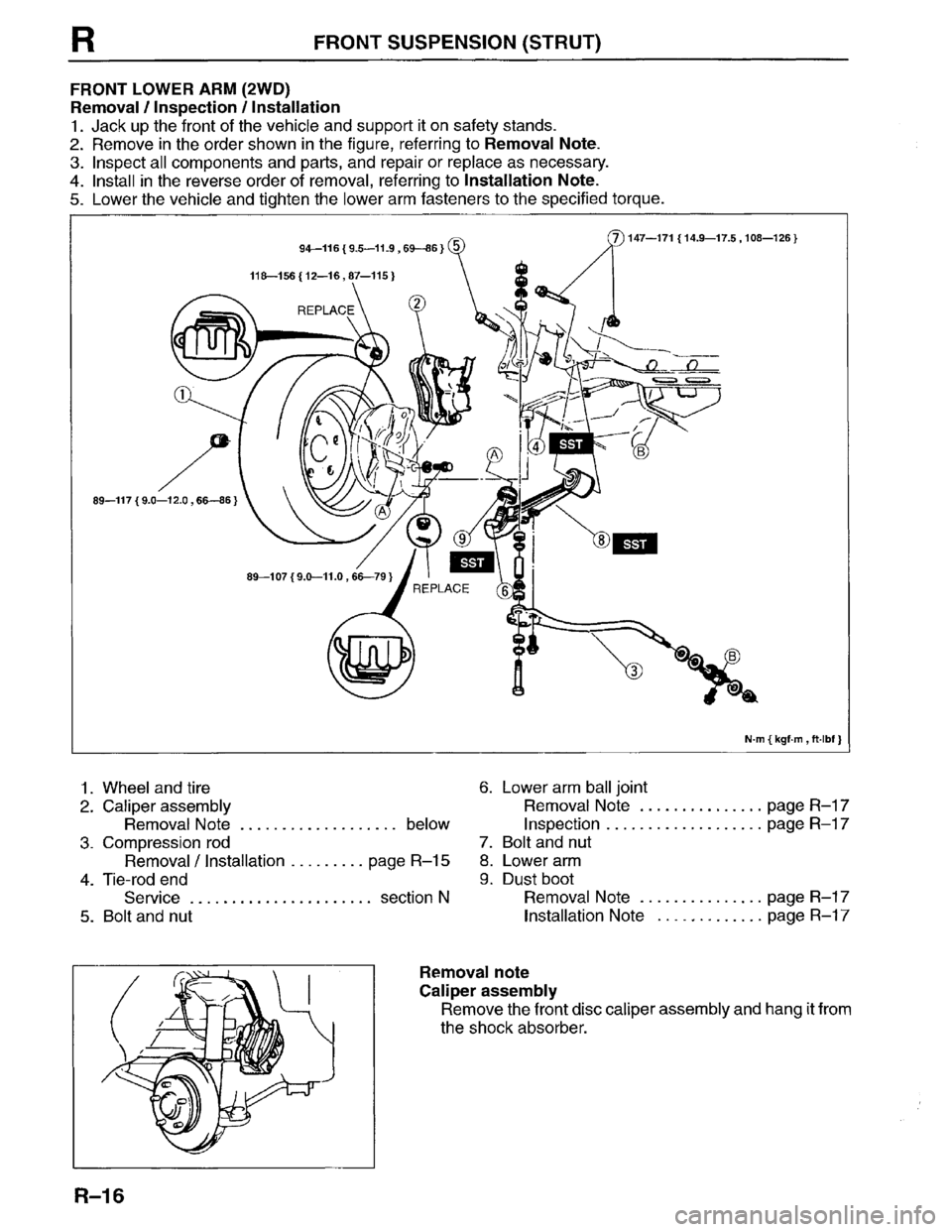 MAZDA MPV 1996  Workshop Manual 