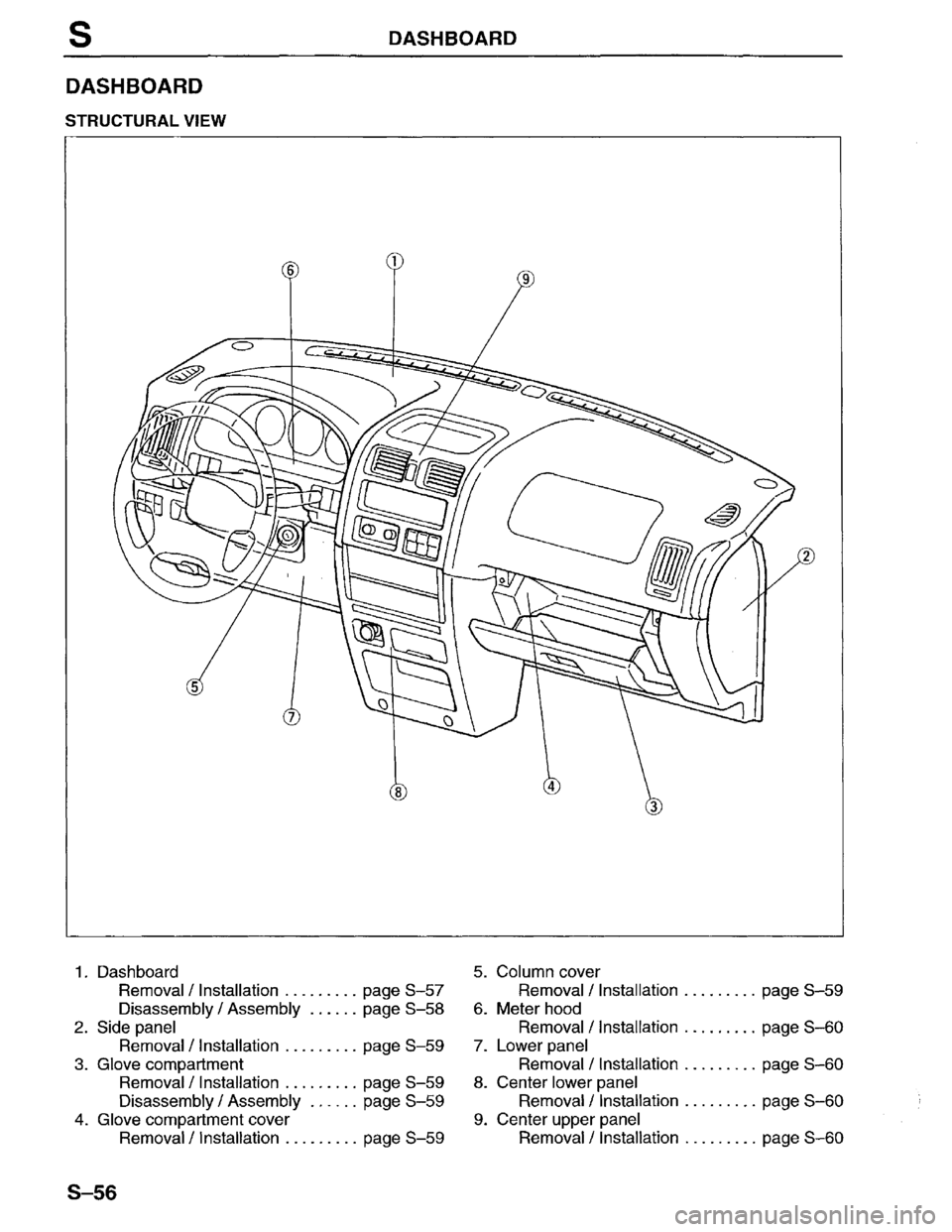 MAZDA MPV 1996  Workshop Manual 