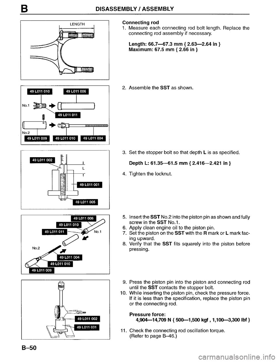 MAZDA MPV 1996  Workshop Manual 