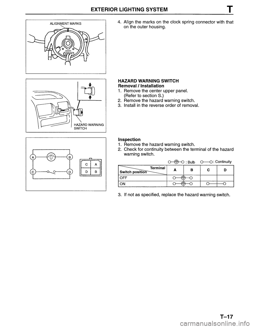 MAZDA MPV 1996  Workshop Manual 