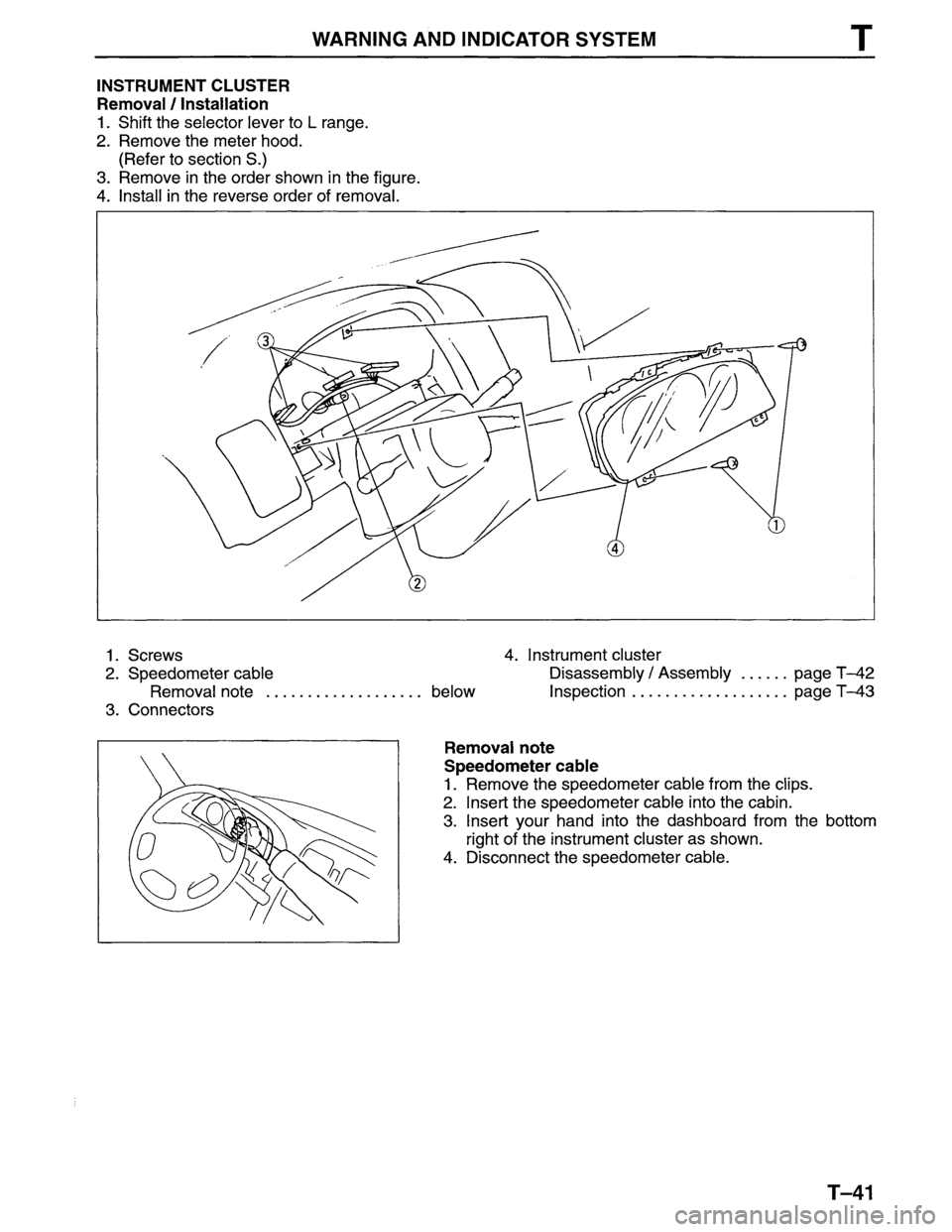 MAZDA MPV 1996  Workshop Manual 